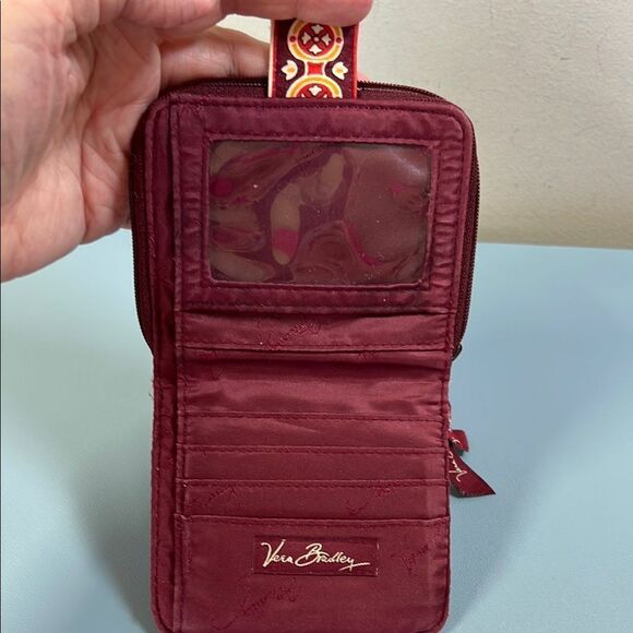 Vera Bradley Medallion Square Wallet - Picture 4 of 6